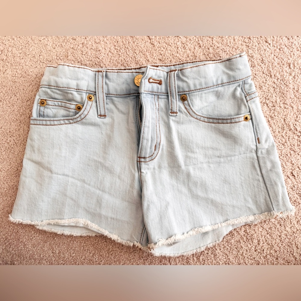 J. Crew Crewcuts Distressed Vintage Shorts Size 8